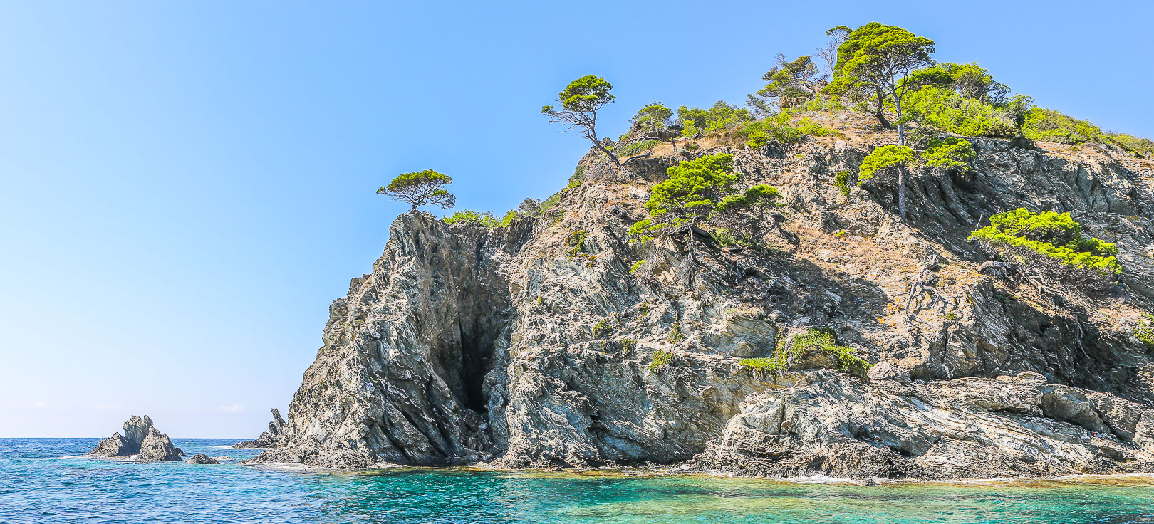 Croisière des 2 Îles - Porquerolles - Pointe du Gros Baou