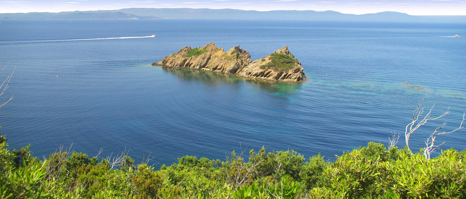 Bateau pour Port-Cros | Le rocher du Rascas