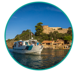 Navette et escale à Port-Cros